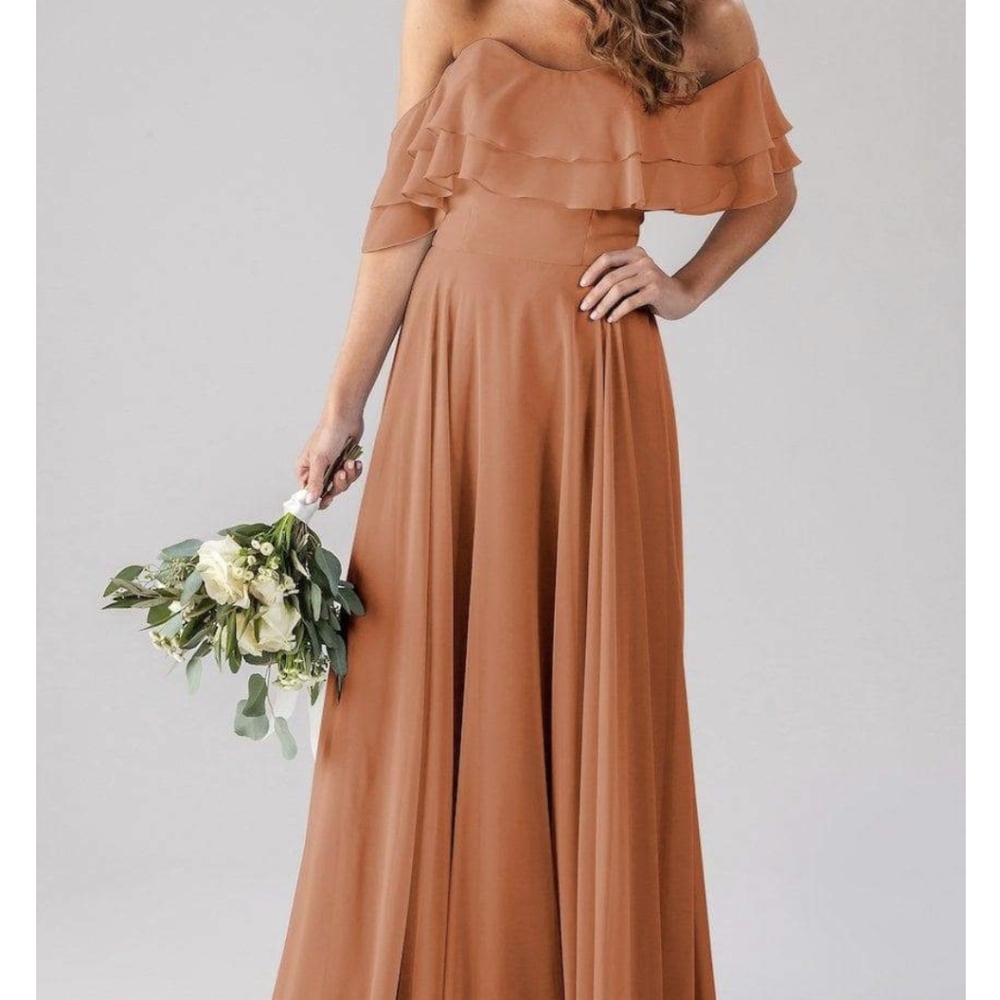 Kennedy Blue Allison Bridesmaid's Dress in Spice